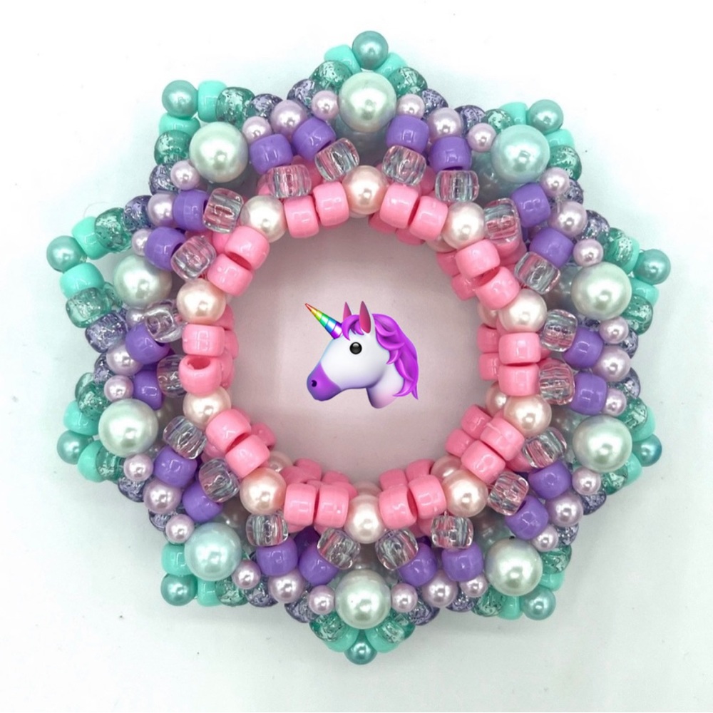 🦄 Unicorn Kandi Cuff